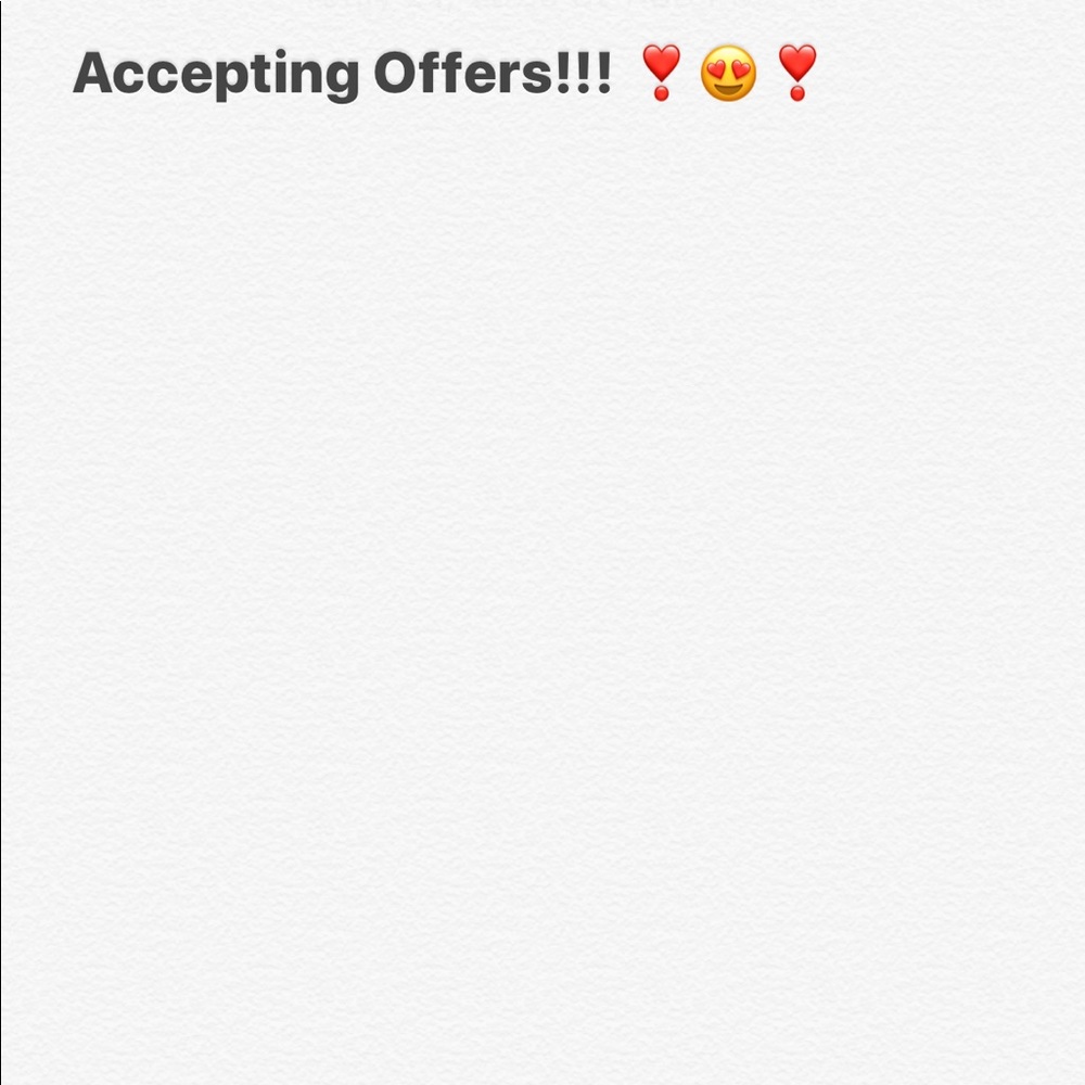 Accepting Offers!!! ❣️😍❣️